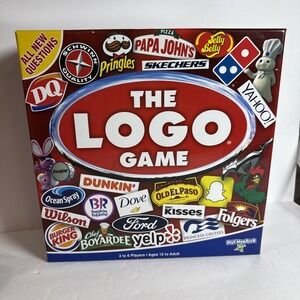 The LOGO Board Game!‎ Trivia about the Brands You Know & Love! Ages 12+ Complete